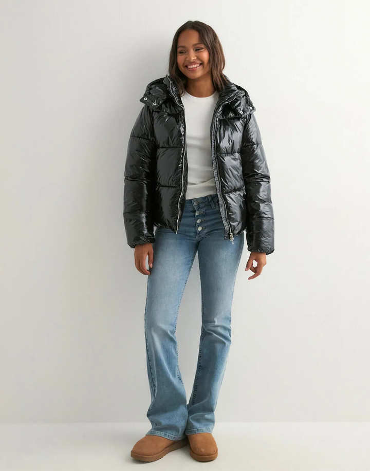 Ella  | Shiny Puffer Jacket
