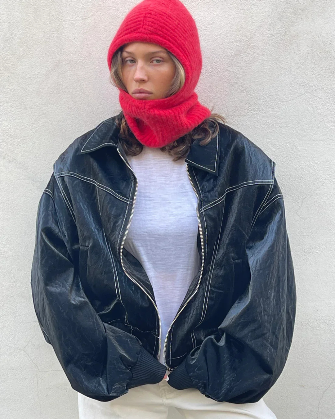 Louise  | Oversized Contrast Jacket