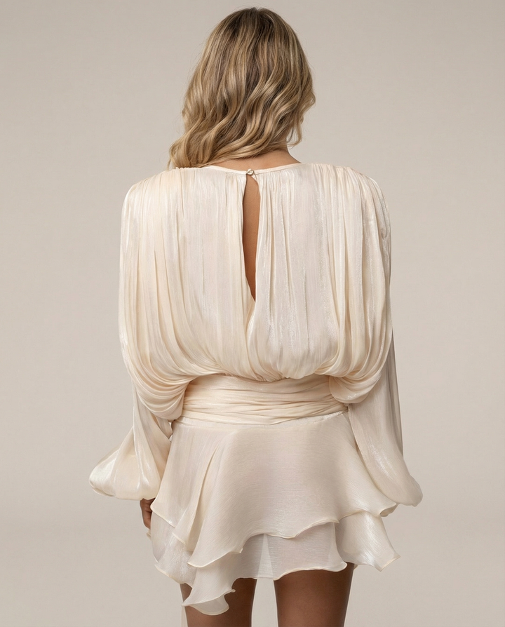 Adele | EVE Draped Mini Dress