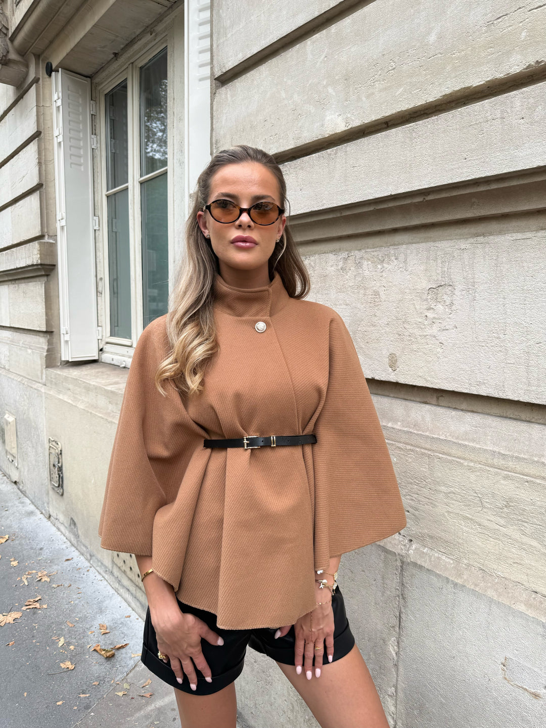 Olivia | Milan Cape Coat