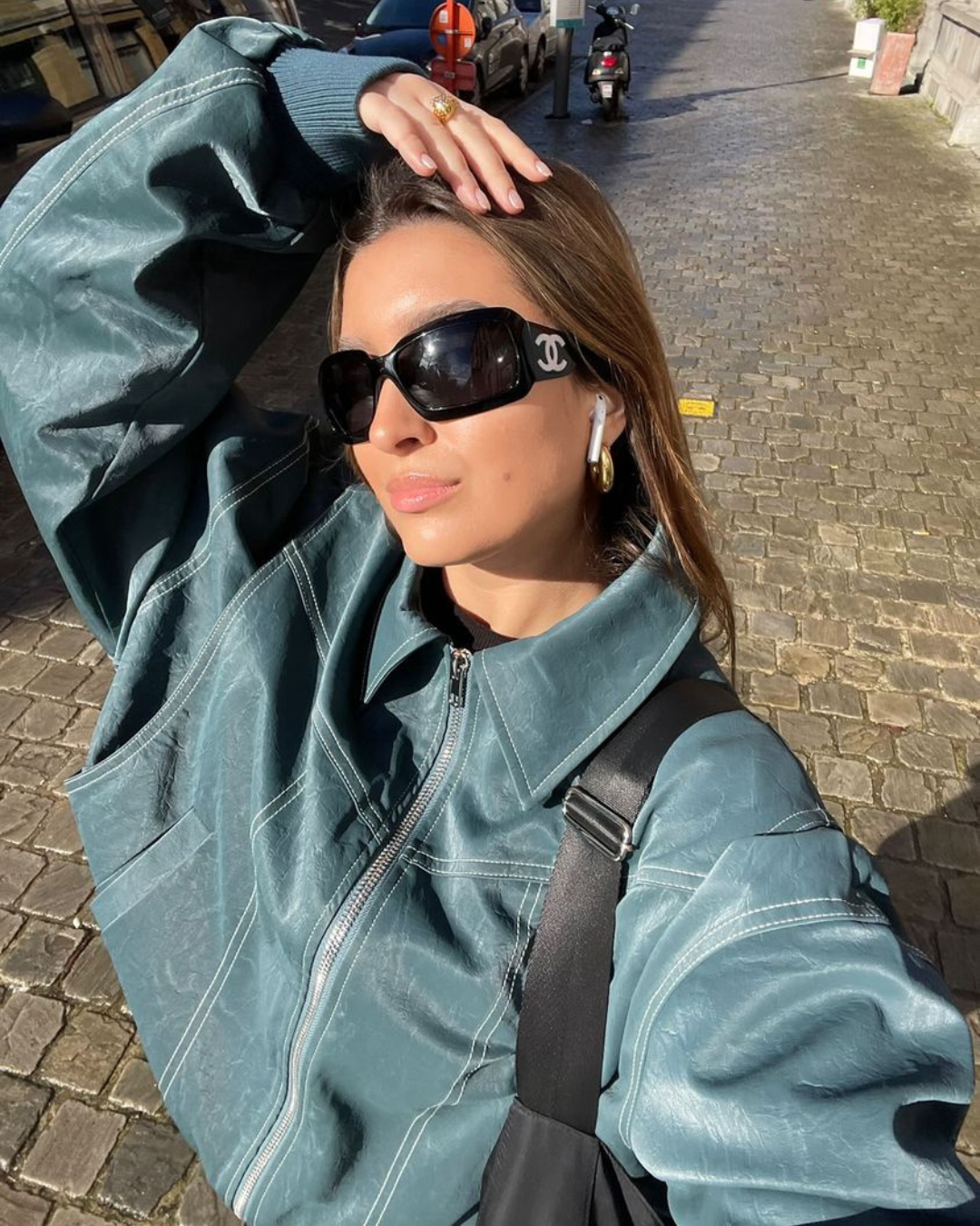 Louise  | Oversized Contrast Jacket