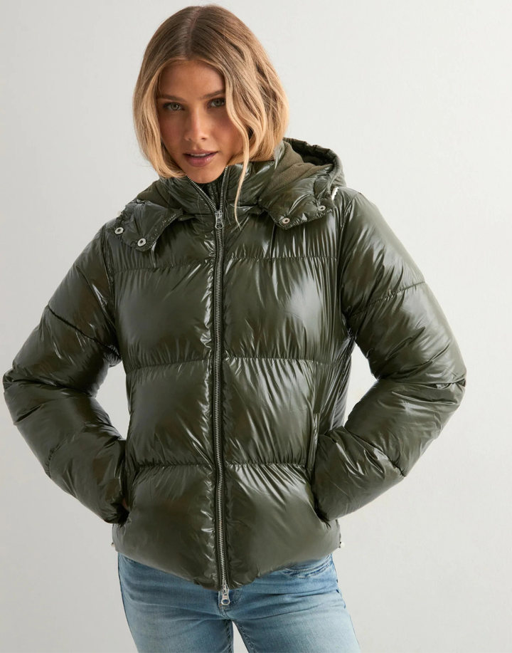 Ella  | Shiny Puffer Jacket