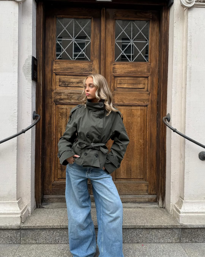 Maya | Short Trench Coat