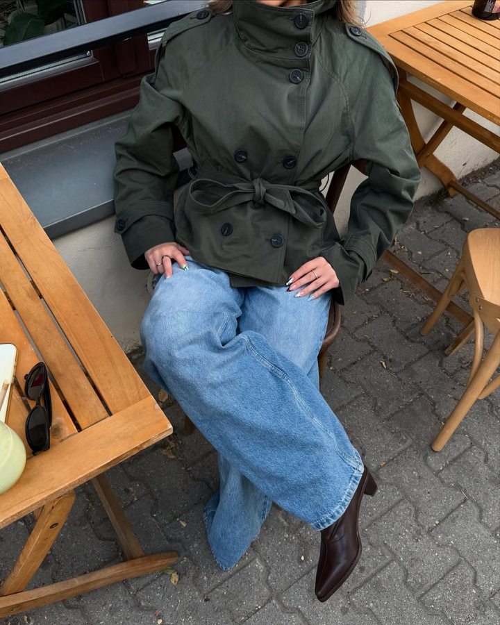 Maya | Short Trench Coat