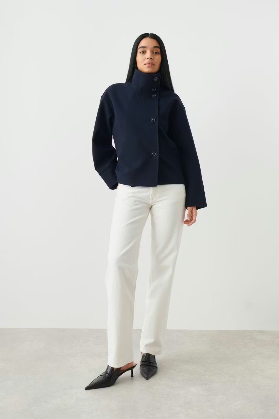Erica | Stand-Collar Jacket