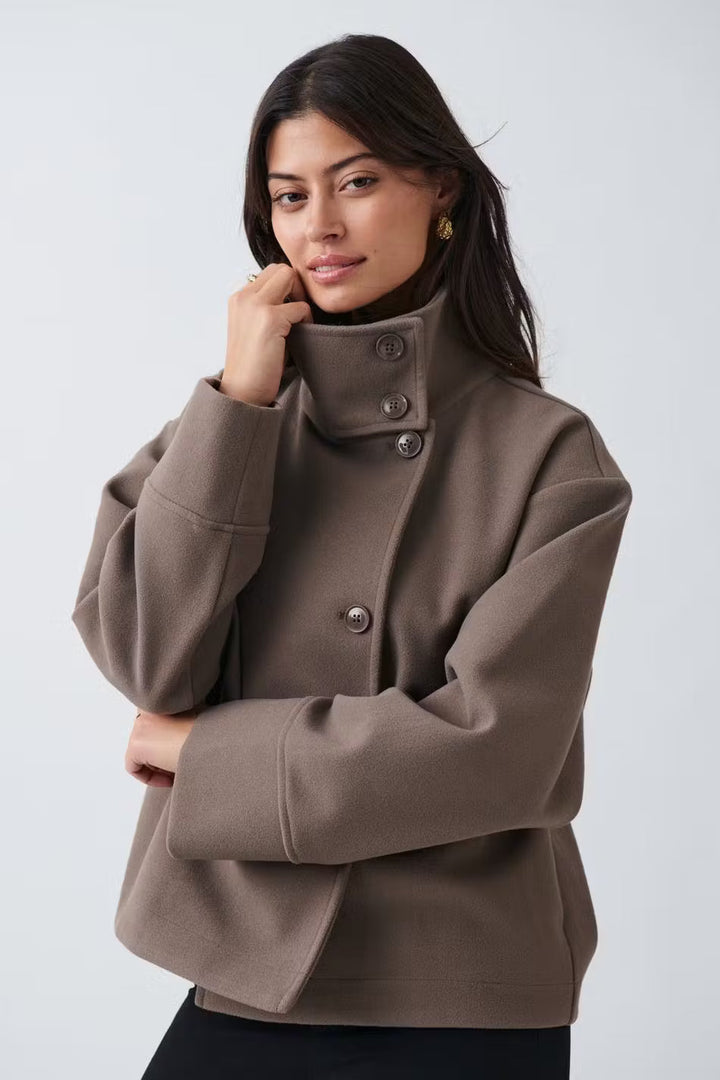Erica | Stand-Collar Jacket