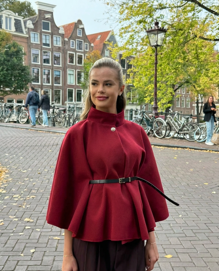 Olivia | Milan Cape Coat