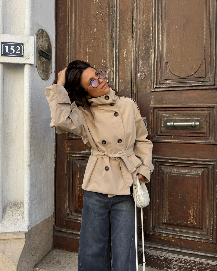 Maya | Short Trench Coat