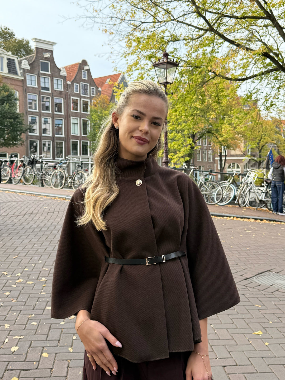 Olivia | Milan Cape Coat