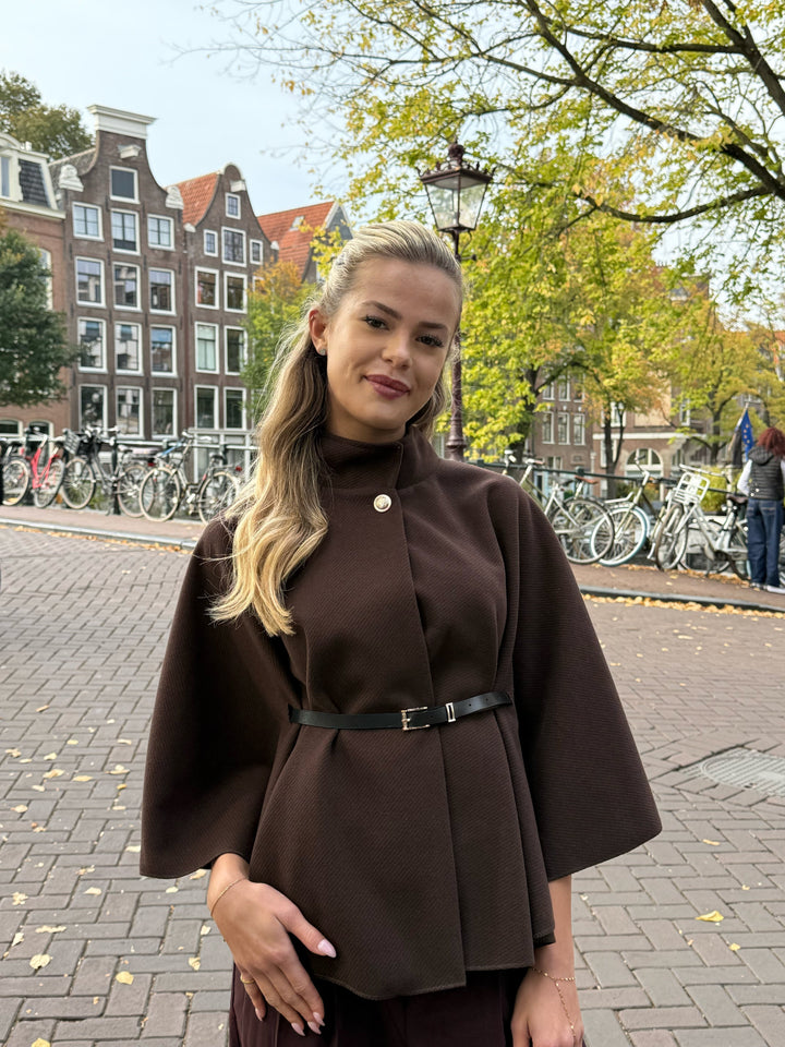 Olivia | Milan Cape Coat