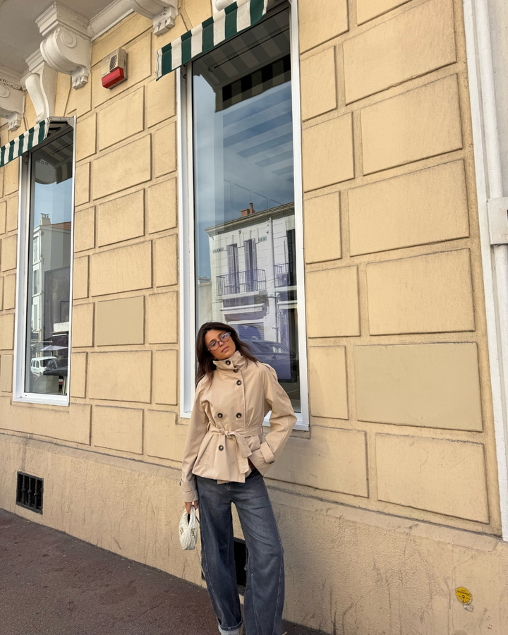 Maya | Short Trench Coat