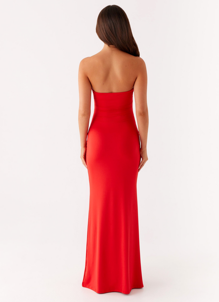 Bethany  | Scarlet Bloom Dress