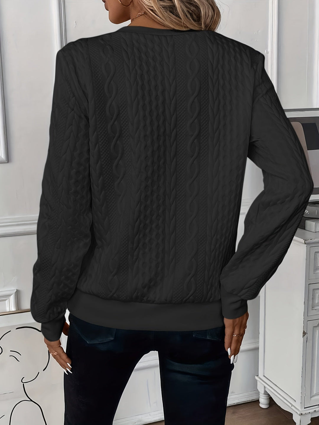 Bérengère™ | Chic Pullover in Refined Knit