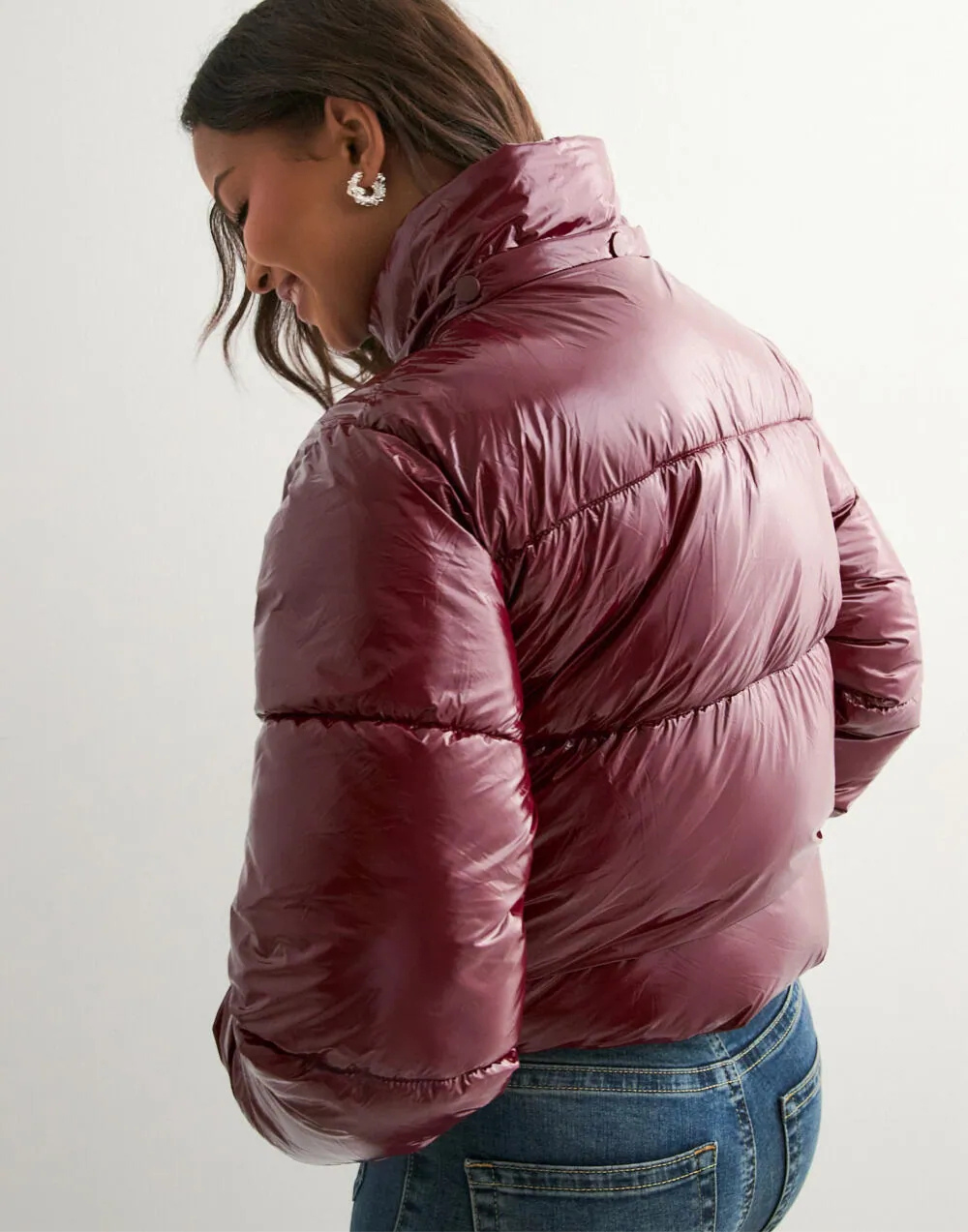 Ella  | Shiny Puffer Jacket