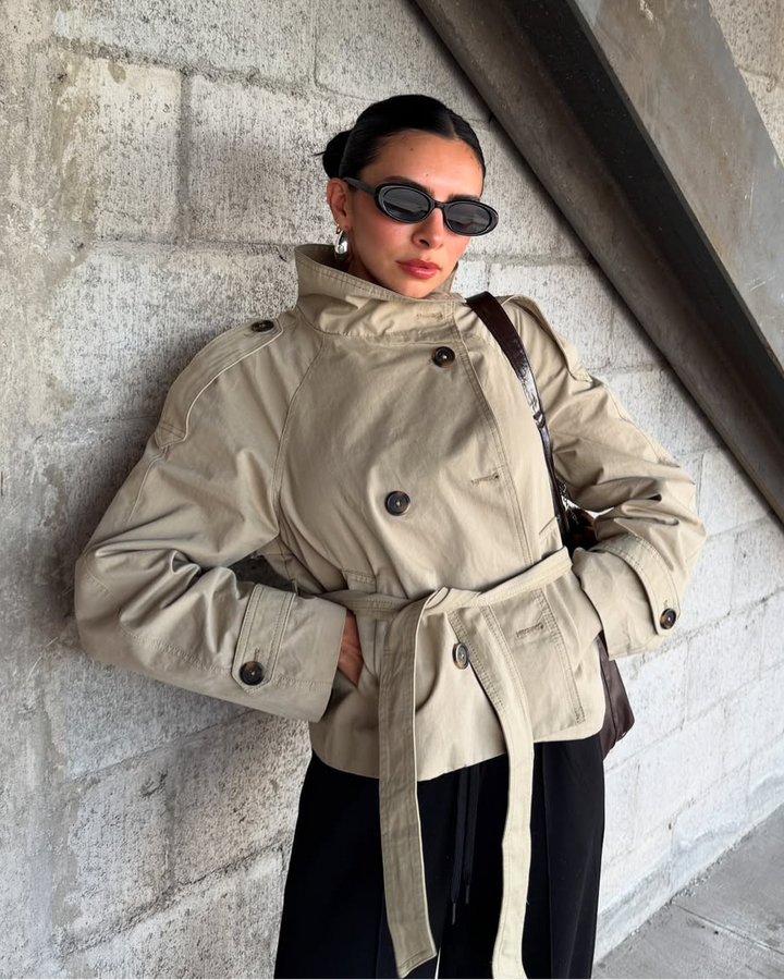 Maya | Short Trench Coat