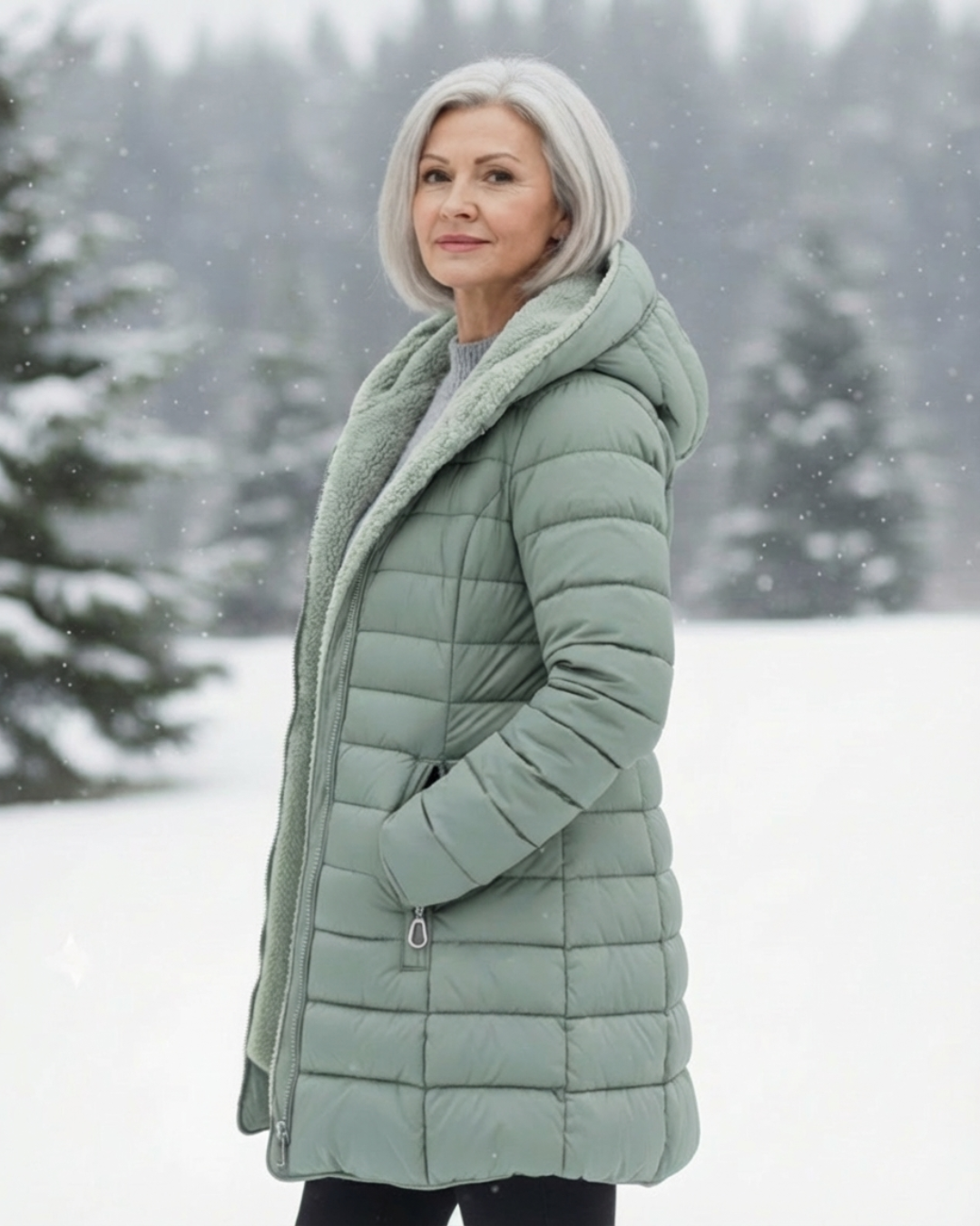 Amy | Fleece Lined Puffer Jacket