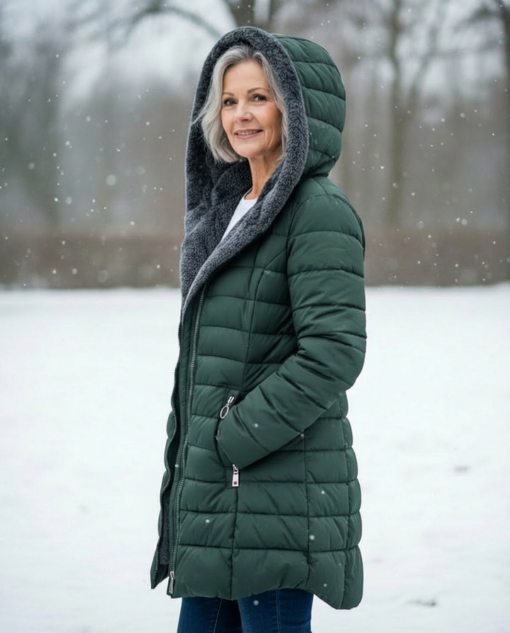 Amy | Fleece Lined Puffer Jacket