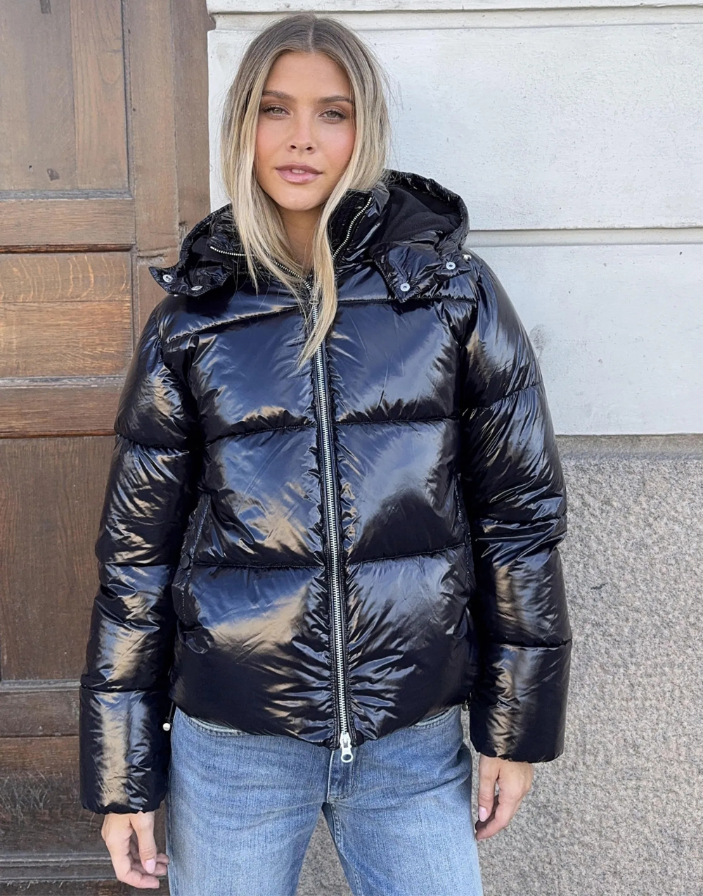 Ella  | Shiny Puffer Jacket
