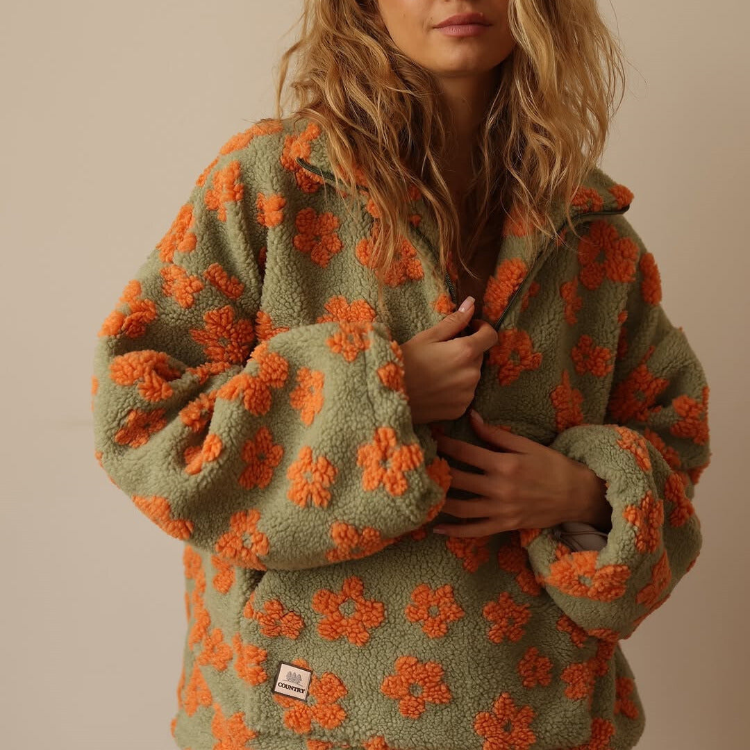 Suzan | Sweater with Floral Print