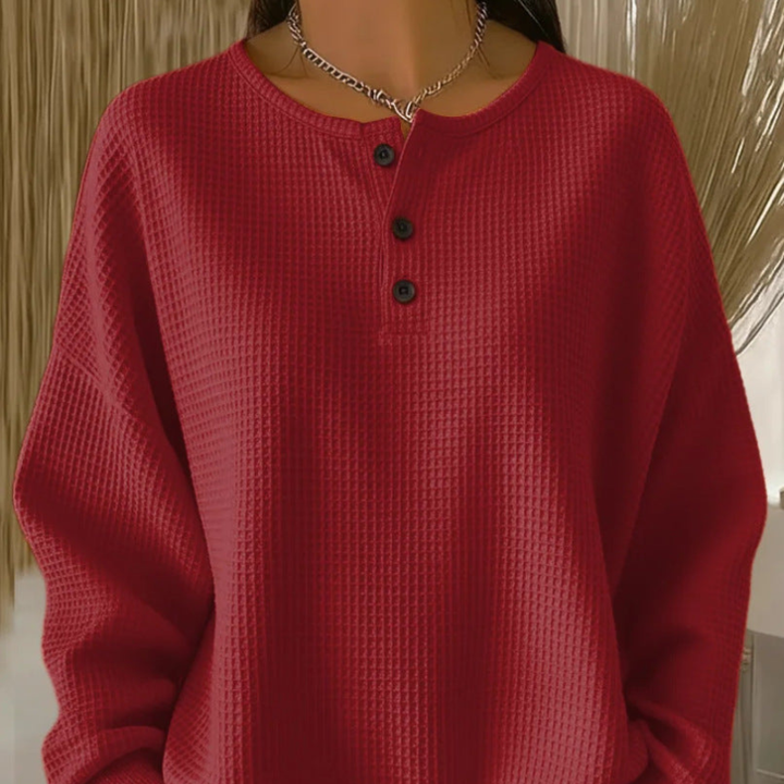 Becca™ - Relaxed Waffle Top