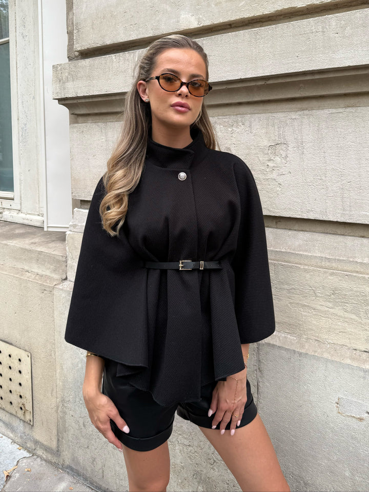 Olivia | Milan Cape Coat