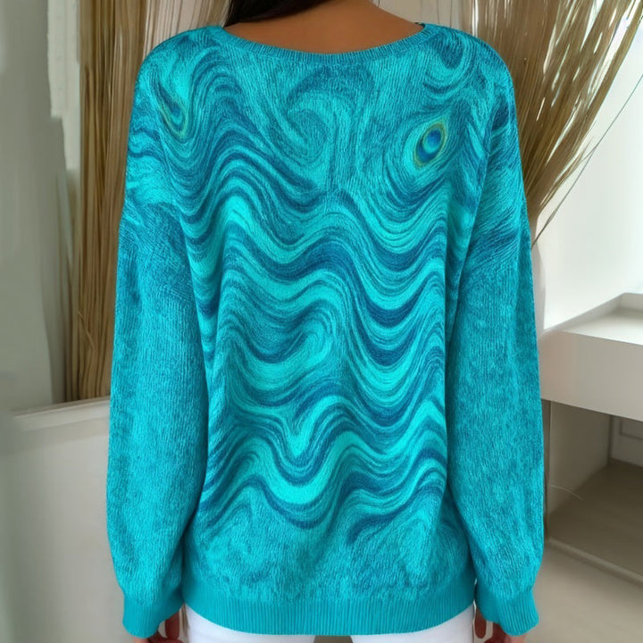 Evéline™ | V-Neck Elegant Sweater