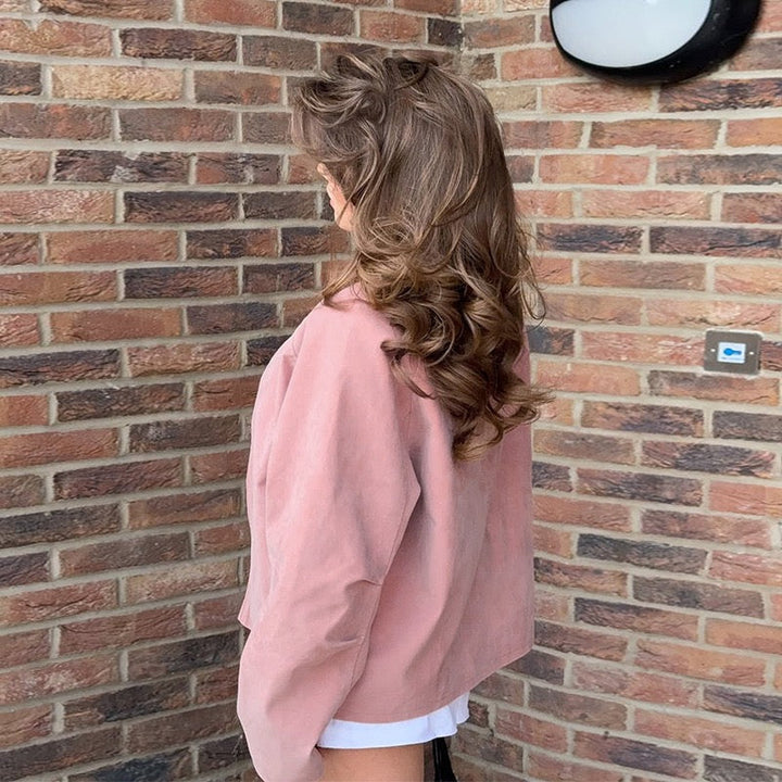 Victoria | Suede Cloud Bomber