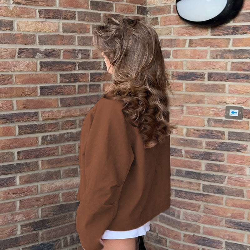 Victoria | Suede Cloud Bomber