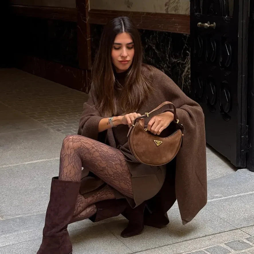 Lily | Soft Drape Knit Poncho