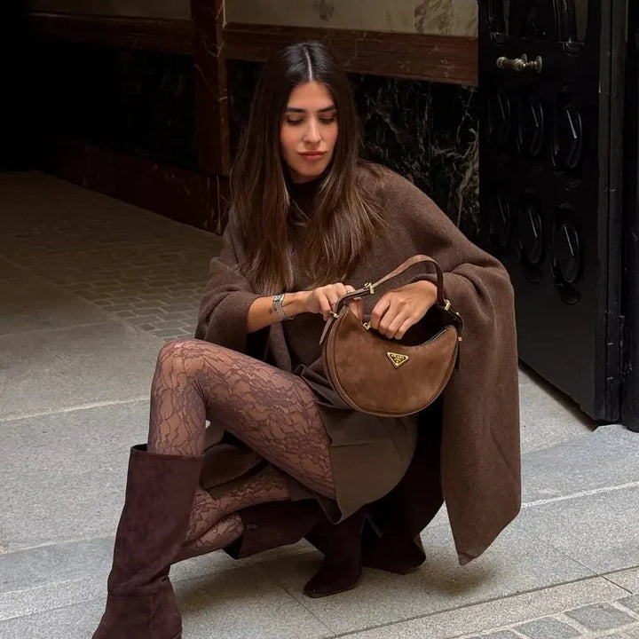 Lily | Soft Drape Knit Poncho