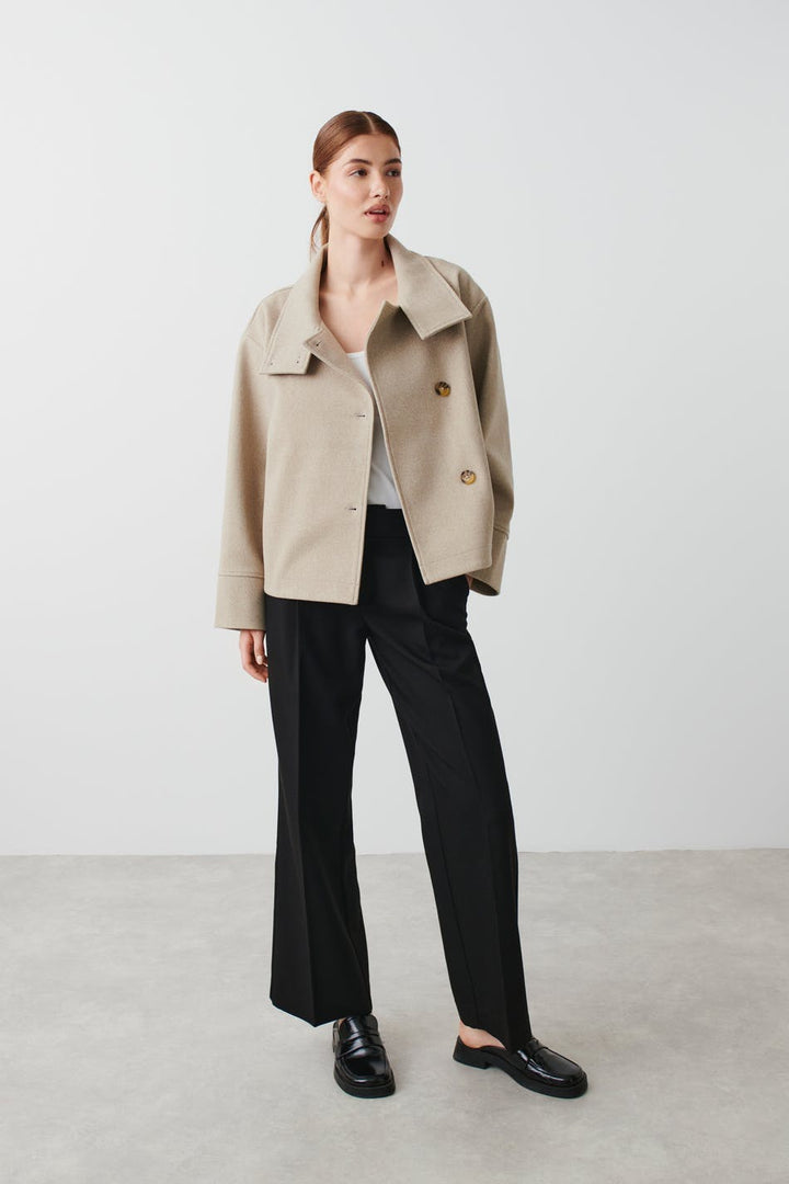 Erica | Stand-Collar Jacket