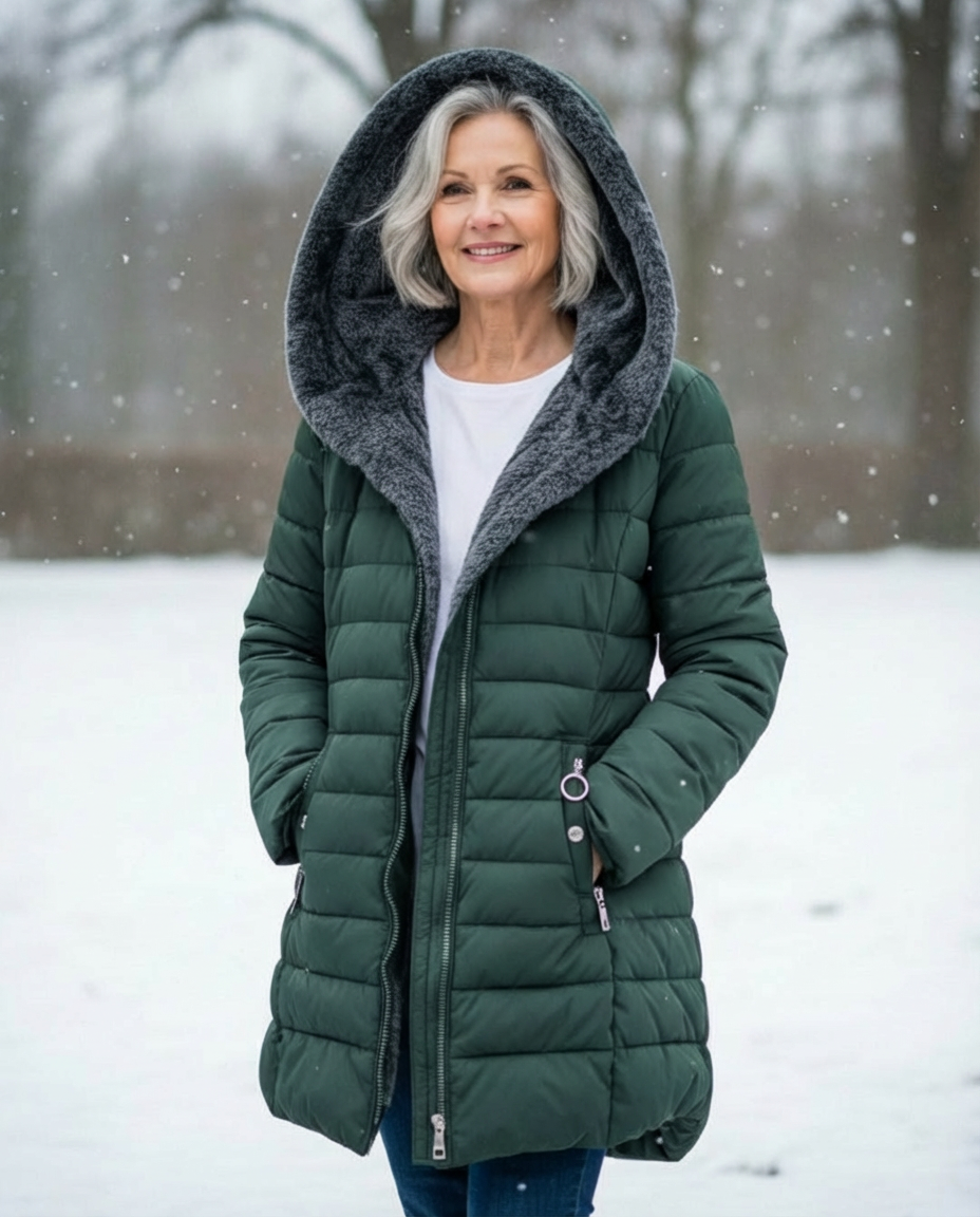 Amy | Fleece Lined Puffer Jacket